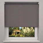 Roller block-out in small square window